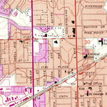 United States Geological Survey Tinley Park, IL (1963, 24000-Scale) digital map