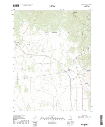 United States Geological Survey Tintic Junction, UT (2023, 24000-Scale) digital map