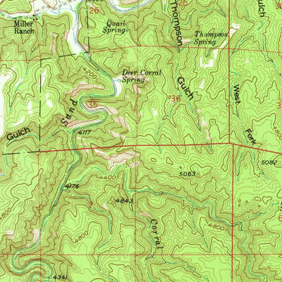 United States Geological Survey Tinton, WY-SD (1958, 62500-Scale) digital map