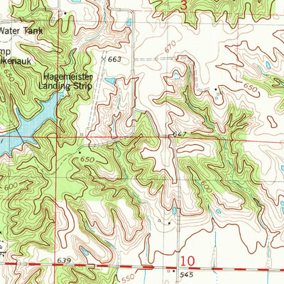 United States Geological Survey Tioga, IL (1981, 24000-Scale) digital map