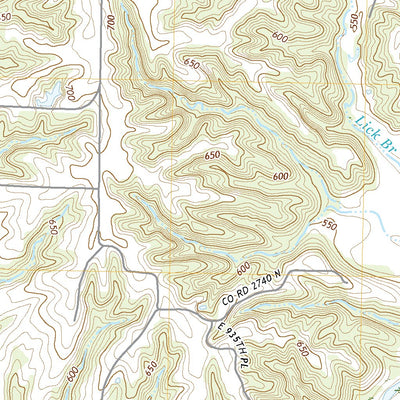 United States Geological Survey Tioga, IL (2021, 24000-Scale) digital map