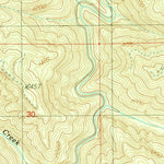 United States Geological Survey Tioga, OR (1990, 24000-Scale) digital map