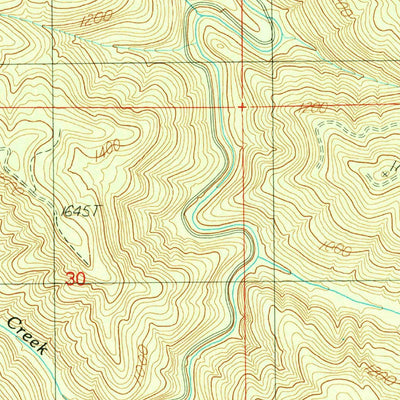 United States Geological Survey Tioga, OR (1990, 24000-Scale) digital map