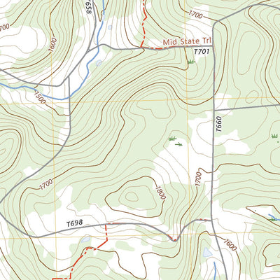 United States Geological Survey Tioga, PA (2023, 24000-Scale) digital map