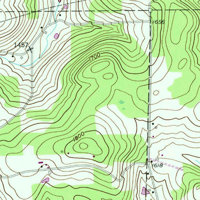 United States Geological Survey Tioga, PA-NY (1954, 24000-Scale) digital map