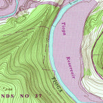 United States Geological Survey Tioga, PA-NY (1954, 24000-Scale) digital map