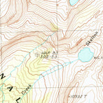 United States Geological Survey Tioga Pass, CA (1990, 24000-Scale) digital map