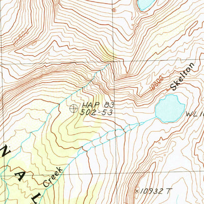 United States Geological Survey Tioga Pass, CA (1990, 24000-Scale) digital map