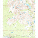 United States Geological Survey Tioga Pass, CA (1992, 24000-Scale) digital map