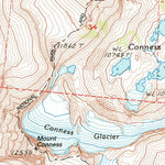 United States Geological Survey Tioga Pass, CA (1992, 24000-Scale) digital map