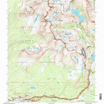United States Geological Survey Tioga Pass, CA (1994, 24000-Scale) digital map