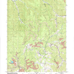 United States Geological Survey Tioga, WV (1997, 24000-Scale) digital map