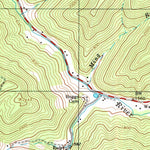 United States Geological Survey Tioga, WV (1997, 24000-Scale) digital map