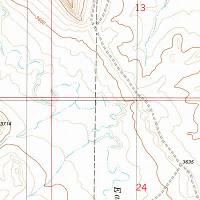 United States Geological Survey Tip Top Butte, MT (1982, 24000-Scale) digital map