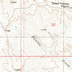 United States Geological Survey Tip Top Butte, MT (1982, 24000-Scale) digital map