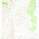 United States Geological Survey Tip Top Canyon, NM (1981, 24000-Scale) digital map