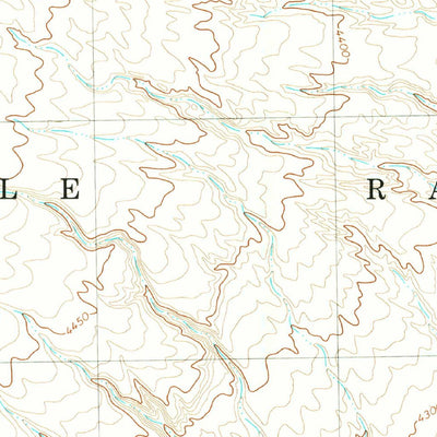 United States Geological Survey Tip Top Canyon, NM (1981, 24000-Scale) digital map