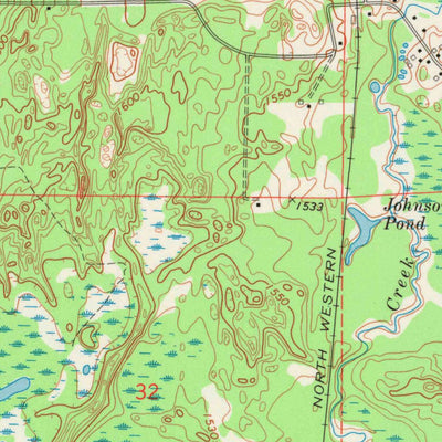 United States Geological Survey Tipler, WI-MI (1970, 24000-Scale) digital map