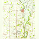 United States Geological Survey Tipp City, OH (1955, 24000-Scale) digital map