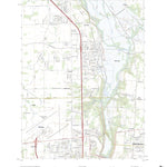 United States Geological Survey Tipp City, OH (2023, 24000-Scale) digital map