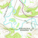 United States Geological Survey Tippecanoe, OH (1961, 24000-Scale) digital map