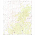United States Geological Survey Tippett Canyon, NV (1981, 24000-Scale) digital map