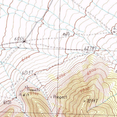 United States Geological Survey Tippett, NV (1986, 24000-Scale) digital map