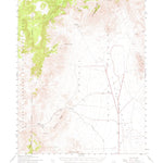 United States Geological Survey Tippipah Spring, NV (1952, 62500-Scale) digital map