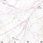 United States Geological Survey Tippipah Spring, NV (1960, 24000-Scale) digital map