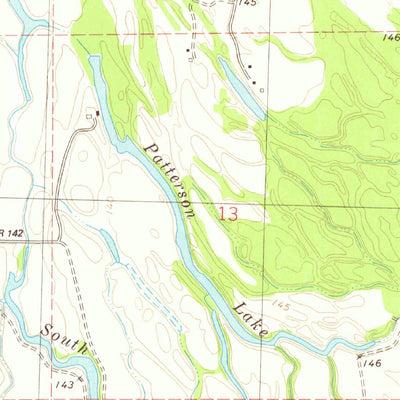 United States Geological Survey Tippo, MS (1981, 24000-Scale) digital map