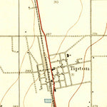 United States Geological Survey Tipton, CA (1928, 31680-Scale) digital map