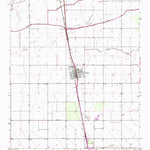 United States Geological Survey Tipton, CA (1950, 24000-Scale) digital map
