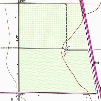 United States Geological Survey Tipton, CA (1950, 24000-Scale) digital map