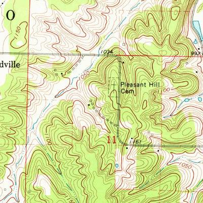 United States Geological Survey Tipton Ford, MO (1972, 24000-Scale) digital map