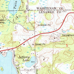 United States Geological Survey Tipton, MI (1980, 24000-Scale) digital map