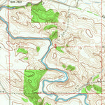 United States Geological Survey Tipton West, IA (1965, 24000-Scale) digital map