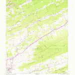 United States Geological Survey Tiptop, VA (1958, 24000-Scale) digital map