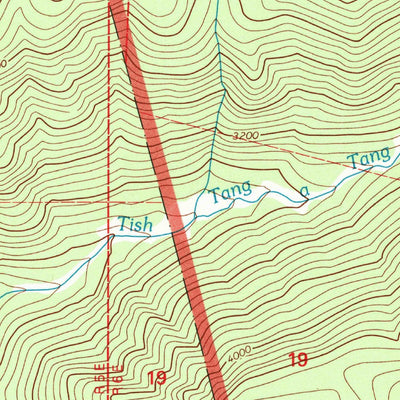 United States Geological Survey Tish Tang Point, CA (1997, 24000-Scale) digital map