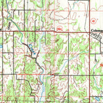 United States Geological Survey Tishomingo, OK (1985, 100000-Scale) digital map