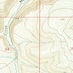 United States Geological Survey Titsworth Gap, WY (1963, 24000-Scale) digital map
