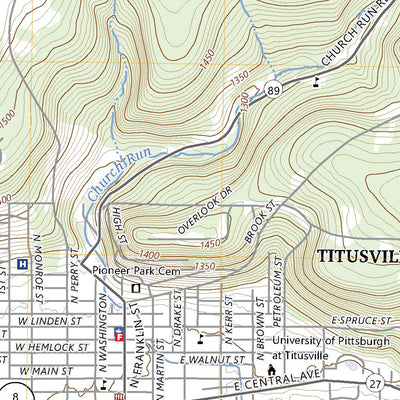 United States Geological Survey Titusville North, PA (2023, 24000-Scale) digital map