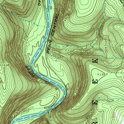 United States Geological Survey Titusville South, PA (1968, 24000-Scale) digital map