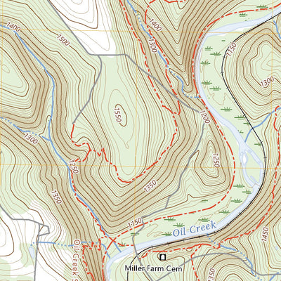 United States Geological Survey Titusville South, PA (2023, 24000-Scale) digital map
