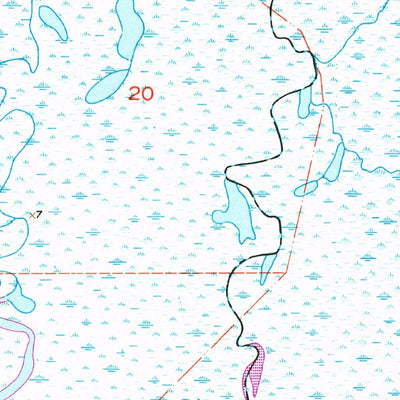 United States Geological Survey Titusville SW, FL (1953, 24000-Scale) digital map