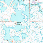 United States Geological Survey Titusville SW, FL (1953, 24000-Scale) digital map