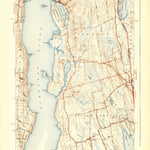 United States Geological Survey Tiverton, RI-MA (1942, 31680-Scale) digital map