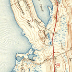 United States Geological Survey Tiverton, RI-MA (1942, 31680-Scale) digital map