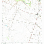 United States Geological Survey Tivoli, TX (1952, 24000-Scale) digital map