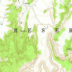 United States Geological Survey Toadindaaska Mesa, AZ (1972, 24000-Scale) digital map