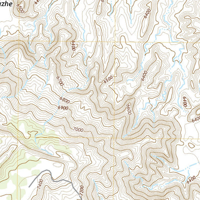 United States Geological Survey Toadindaaska Mesa, AZ (2021, 24000-Scale) digital map